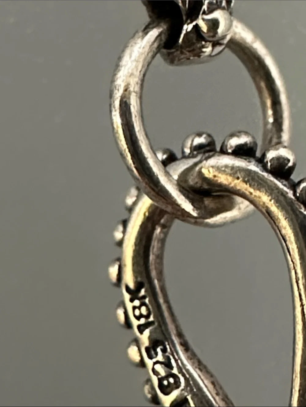 Barbara Bixby Sterling Silver 18k Gold necklace